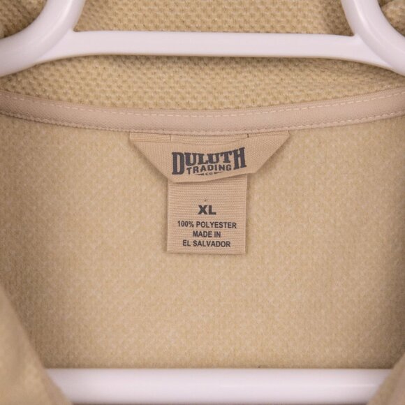 Duluth Trading Co Park Point cream vest-XL - Picture 3 of 4